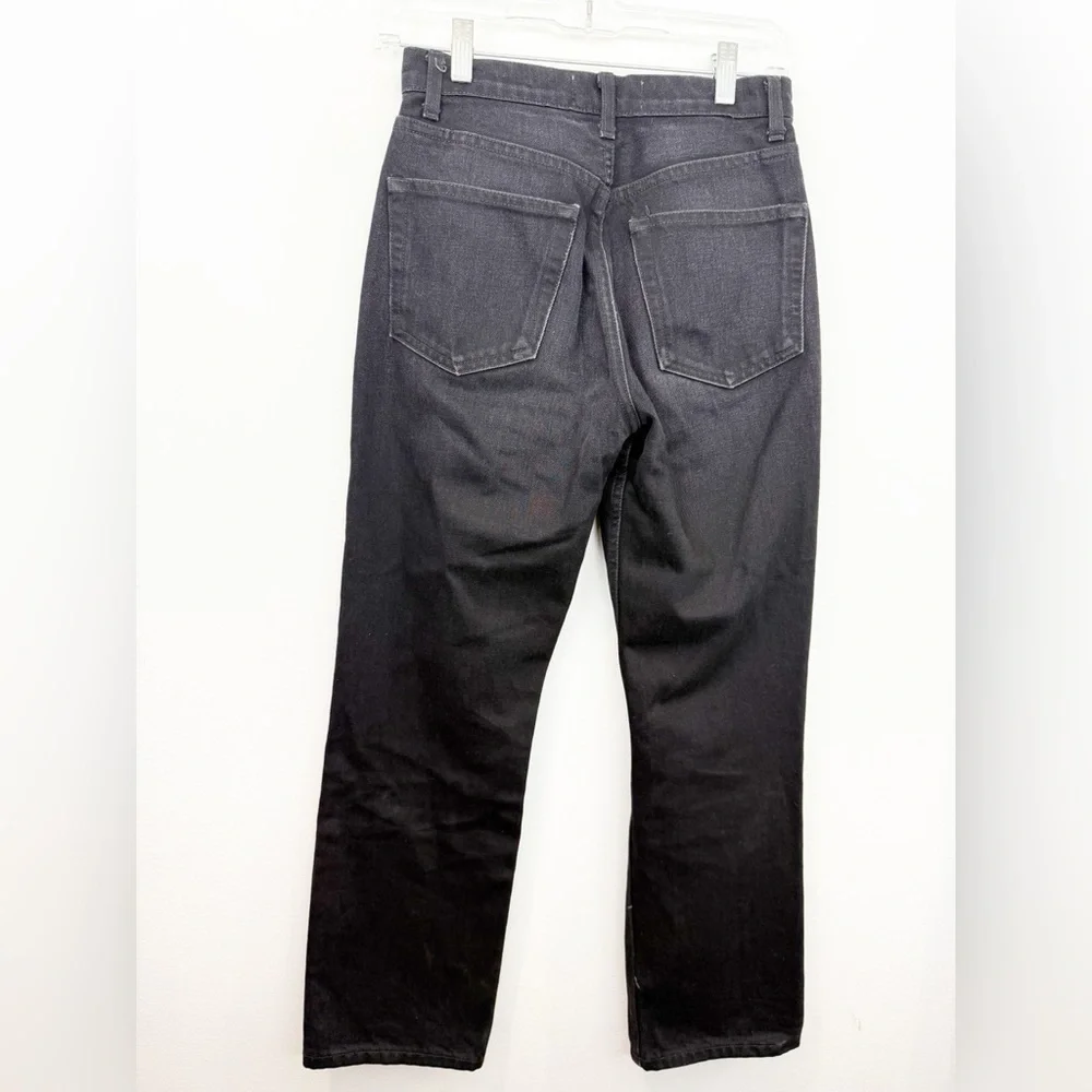Reformation Natasha High Relaxed Jean Black Size 25 - Picture 6 of 9